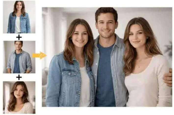 Fix Group Photos with Everyone Smiling: The AI Group Photo Mixer