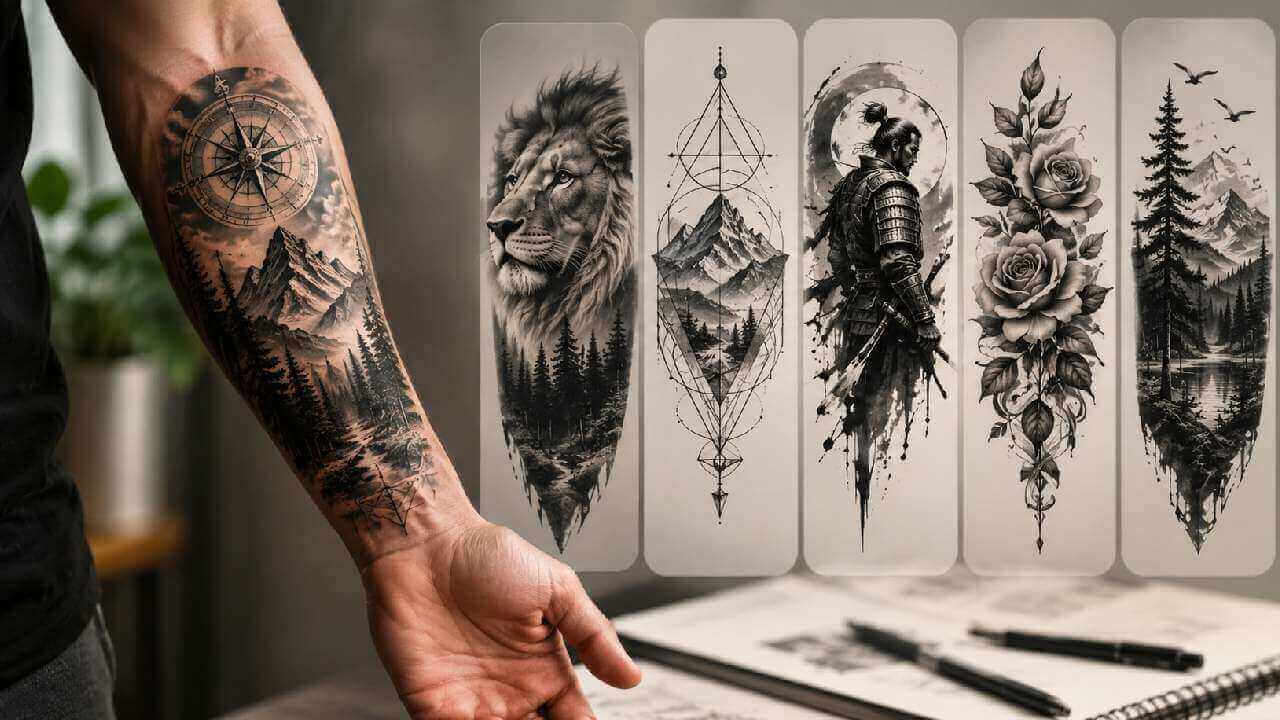 AI tattoo generator example result