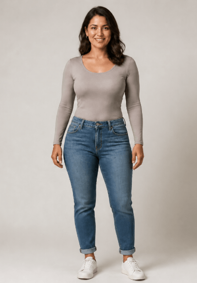 Example photo for AI body editor