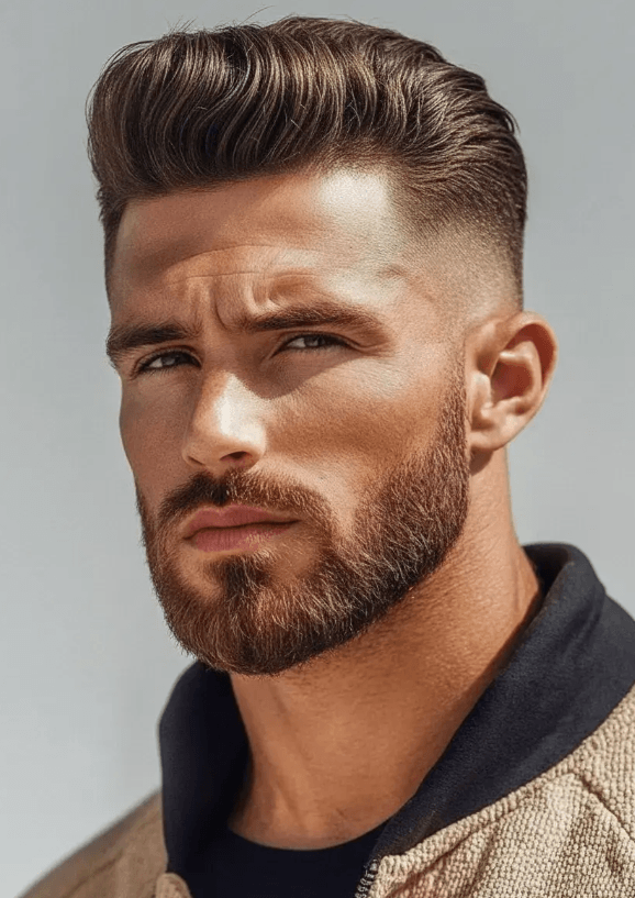 Example photo for AI hairstyle changer