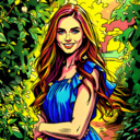 Comic Book style example
