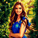 Pixel Art style example