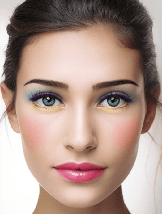 Foto de referencia de maquillaje de ejemplo
